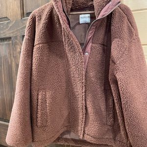 Abercrombie & Fitch Cocoon Sherpa Jacket